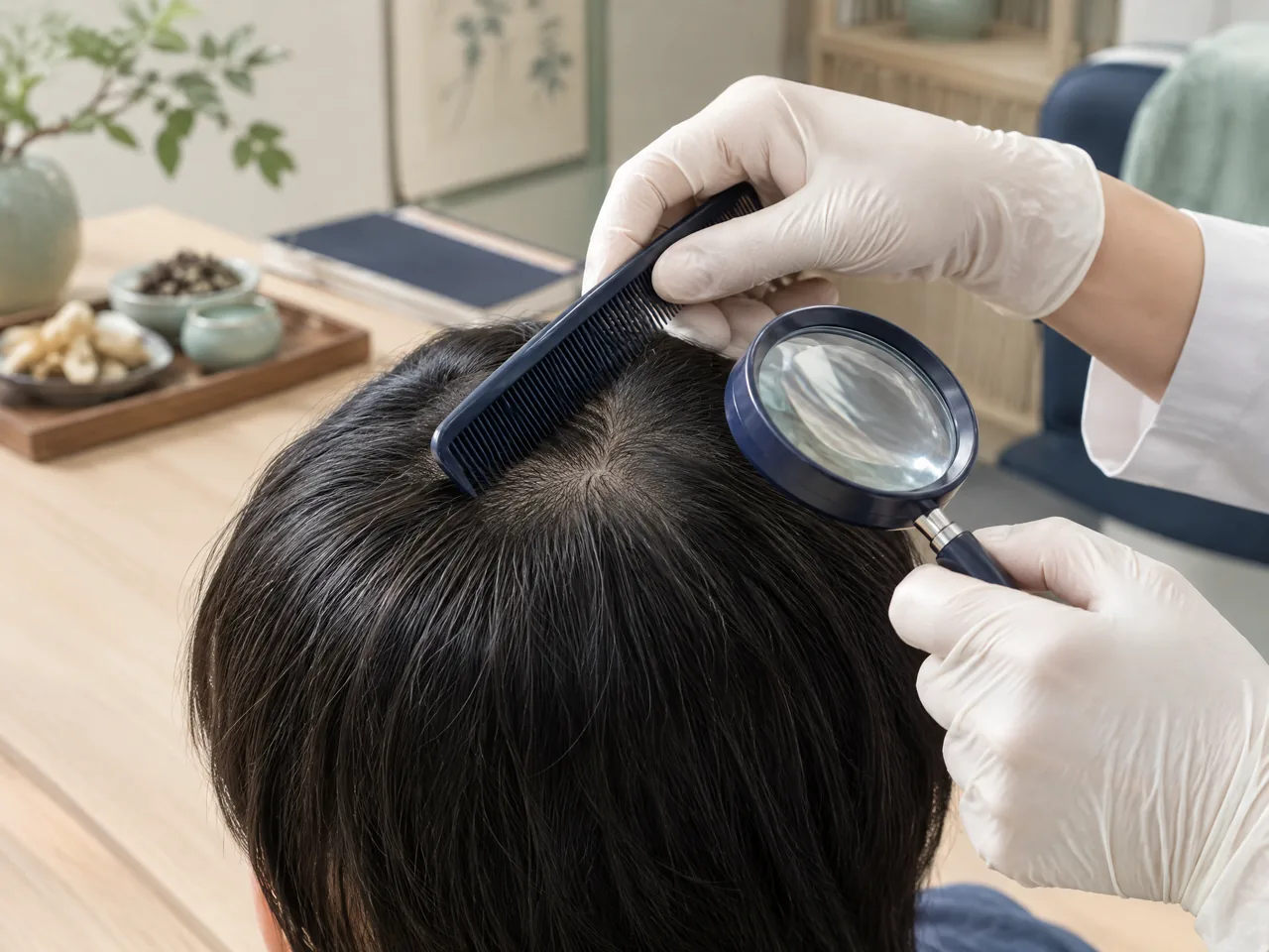 Chinese medicine for hair loss